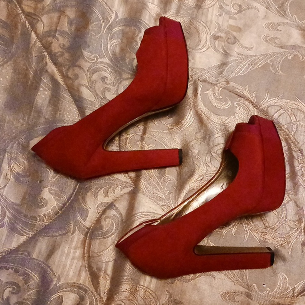 Bcbgeneration Suede Platform Heels 6 - image 1